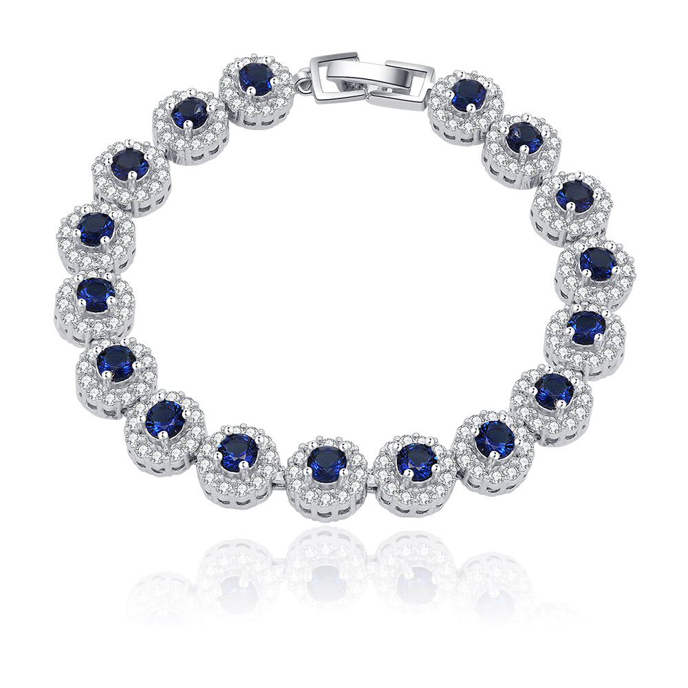 Sapphire Elegance Bracelet